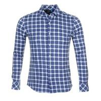 J Lindeberg Ikaro Slim Clan Lux Shirt Navy/Purple