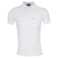 J Lindeberg Aiden Lux Polo Shirt White