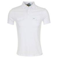 j lindeberg aiden lux polo shirt white