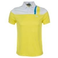 j lindeberg kelvin fieldsensor 20 polo shirt yellowlemon