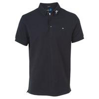 j lindeberg rubi bd tour logo polo shirt black