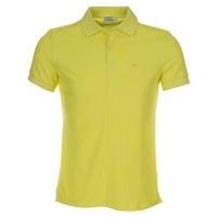 J Lindeberg Rubi Slim Pique Polo Shirt Yellow/Lemon