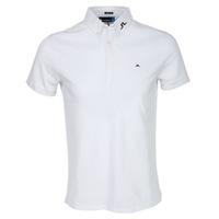 j lindeberg rubi bd tour logo polo shirt white