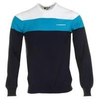 j lindeberg dallas true merino sweater aqua blue