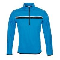 J Lindeberg Ventus T-Neck Windstopper Fleece Blue