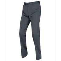 J Lindeberg Nicolas Slim JL Stretch Wool Trousers Checked Grey