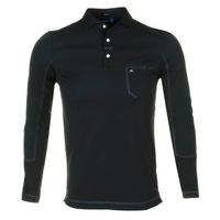 j lindeberg xavier wow polo shirt black