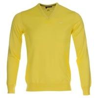 J Lindeberg Lymann Tour Merino Sweater Yellow/Lemon