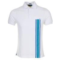 J Lindeberg Marw Tech Mesh Polo Shirt White