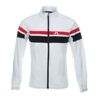 J Lindeberg Swing Waterproof Jacket White