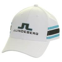 j lindeberg aber tech stretch cap white