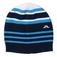 J Lindeberg Malek Multi Stripe Hat Blue