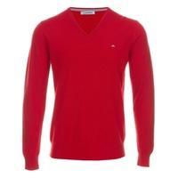 J Lindeberg Lymann True Merino Sweater Red Intense