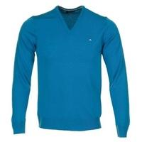 J Lindeberg Lymann True Merino Sweater Aqua Blue