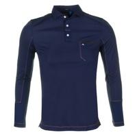 j lindeberg xavier wow polo shirt navypurple