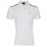 J Lindeberg Travister Slip Polo Shirt White