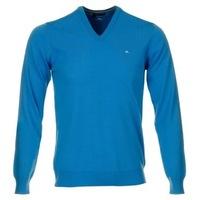 J Lindeberg Lymann Tour Merino Sweater Blue