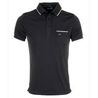 j lindeberg leo tx polo shirt dark grey