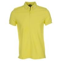 J Lindeberg Rubi BD Tour Logo Polo Shirt Yellow/Lemon