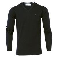 J Lindeberg Lymann True Merino Sweater Black