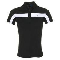 J Lindeberg Chriss Lux Bridge Polo Shirt Black