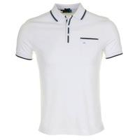 J Lindeberg Bernard Lux Polo Shirt White