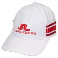 j lindeberg aber tech stretch cap white