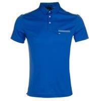 j lindeberg alster slip polo shirt blue