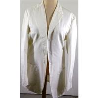 J. D. Jielding Size 12 White color Cotton jacket