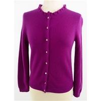 J. Crew Size XS Mauve Cashmere Cardigan