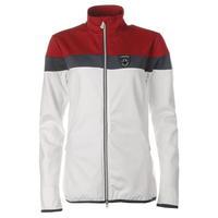 J Lindeberg Lind Huxley Stripe Ski Midlayer Jacket Ladies