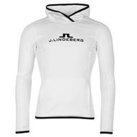 j lindeberg lindeberg logo hooded jacket mens