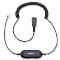 Jabra GN1216 Avaya one-X Phones - RJ-9 to Quick Disconnect 2m (Curly)