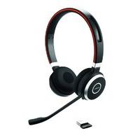 Jabra Evolve 65 Wireless Bluetooth Stereo Headset for PC, laptop, smartphone, softphone and tablet