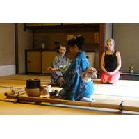 japanese tea ceremony with a tea master