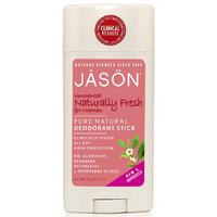 jason womens naturally fresh unscented deodorant stick 75g