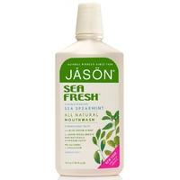 jason sea fresh strengthening sea peppermint mouthwash 473ml