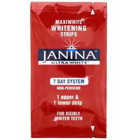Janina Ultra White Whitening Maxiwhite Whitening Strips 7 Day System