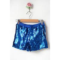 Jazz Bottoms Women\'s Performance Cotton / Sequined Sequins 1 Piece Black / Blue / Red / Silver