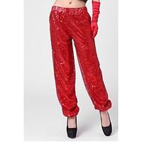 jazz bottoms womens performance cotton sequins 1 piece black red silve ...