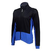 Jaggad Cycling Jacket Men\'s Long Sleeve Bike Jacket Tops Thermal / Warm Windproof Fleece Lining Front Zipper Fleece Fall/Autumn Winter