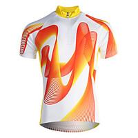 Jaggad Cycling Jersey Men\'s Short Sleeve Bike Jersey Tops Quick Dry Breathable Polyester Coolmax Patchwork Spring Summer Cycling/Bike