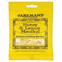 Jakemans Honey & Lemon Menthol 100g