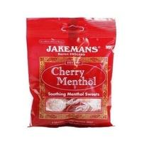 jakemans cherry menthol lozenges bag 100g 1 x 100g