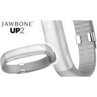 jawbone up2 fitness tracker light grey