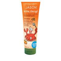 jason kids only orange toothpaste