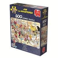 jan van haasteren seafood supper 500 piece jigsaw puzzle