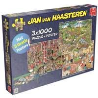 Jan van Haasteren Special Edition 3-in-1 Puzzle Collection