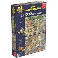Jan van Haasteren Safari and Storm 2x1000pcs Puzzles