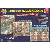 Jan van Haasteren Specials Anniversary Coll Box Set 3x1000pcs Puzzles